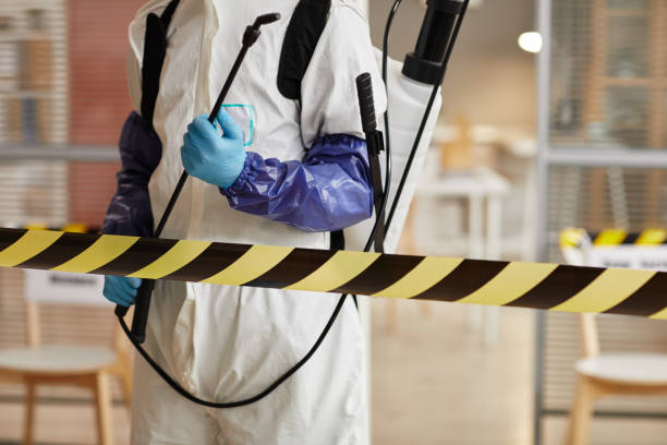 Professional Hoarding Cleanup technician working in Pleasanton, NE
